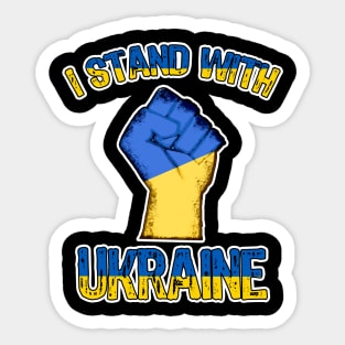 Free Ukraine Sticker